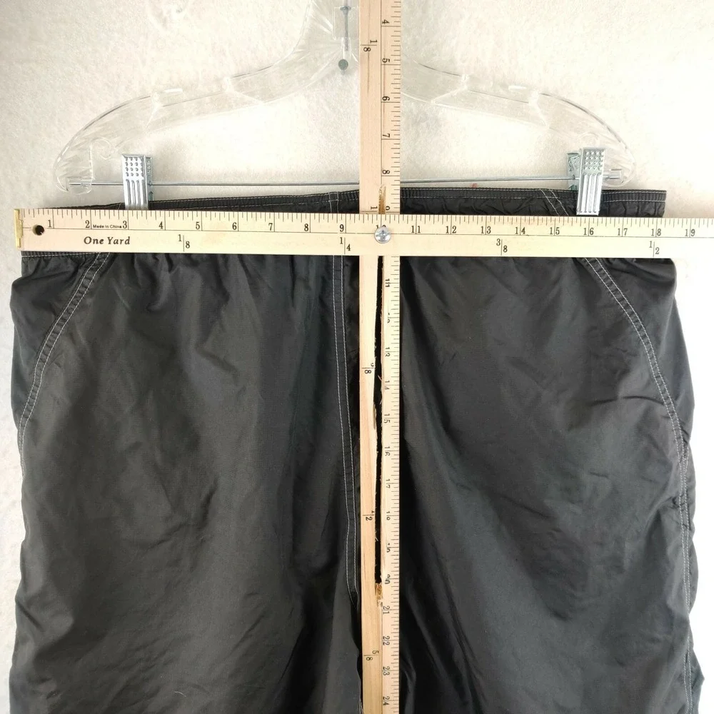 The North Face Men's XL Swim Suit Trunks‎ Shorts Black Nylon
